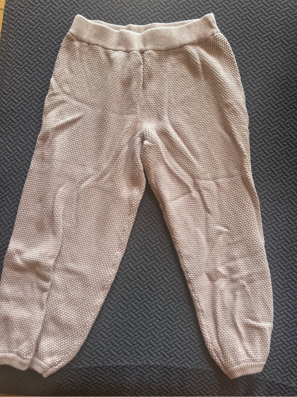 Cozy Knit Pants in Soft Mauve - Women - Picture 2 of 3